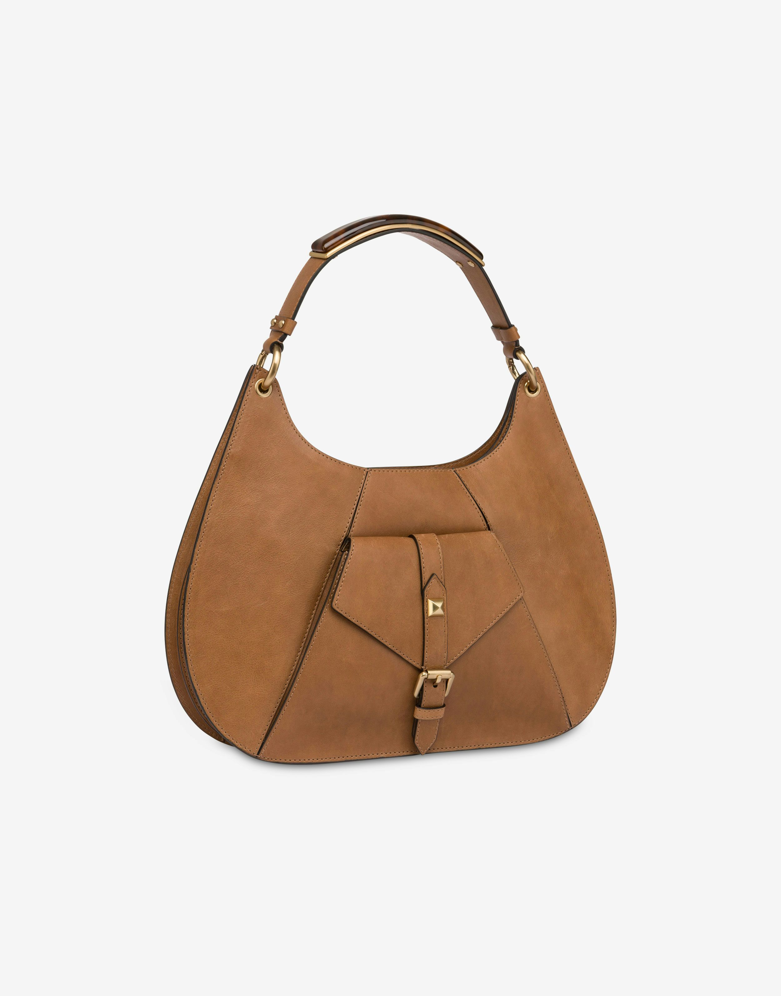 Sac hobo Handle Gem en veau nappa 1