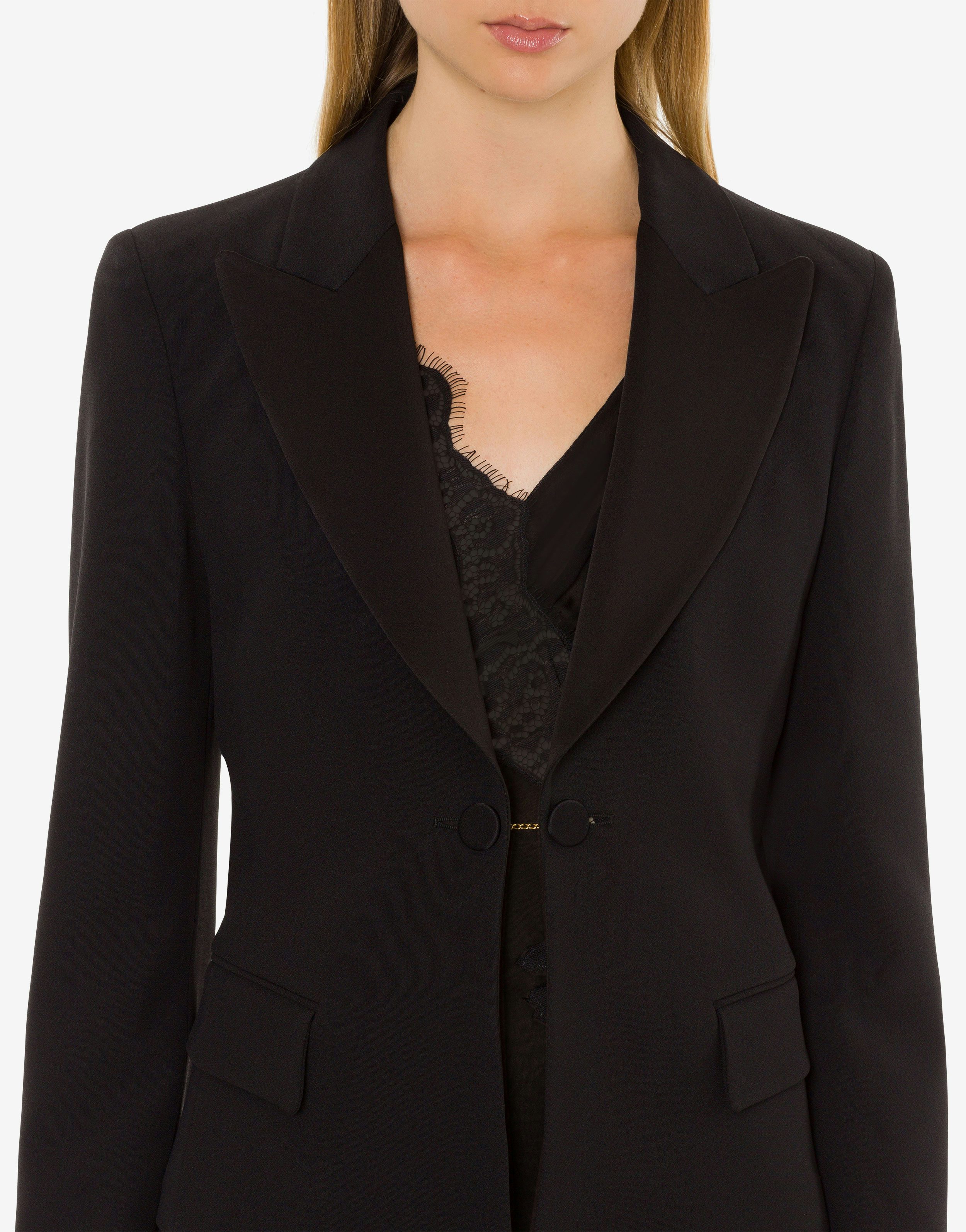 Enver satin tuxedo jacket 4