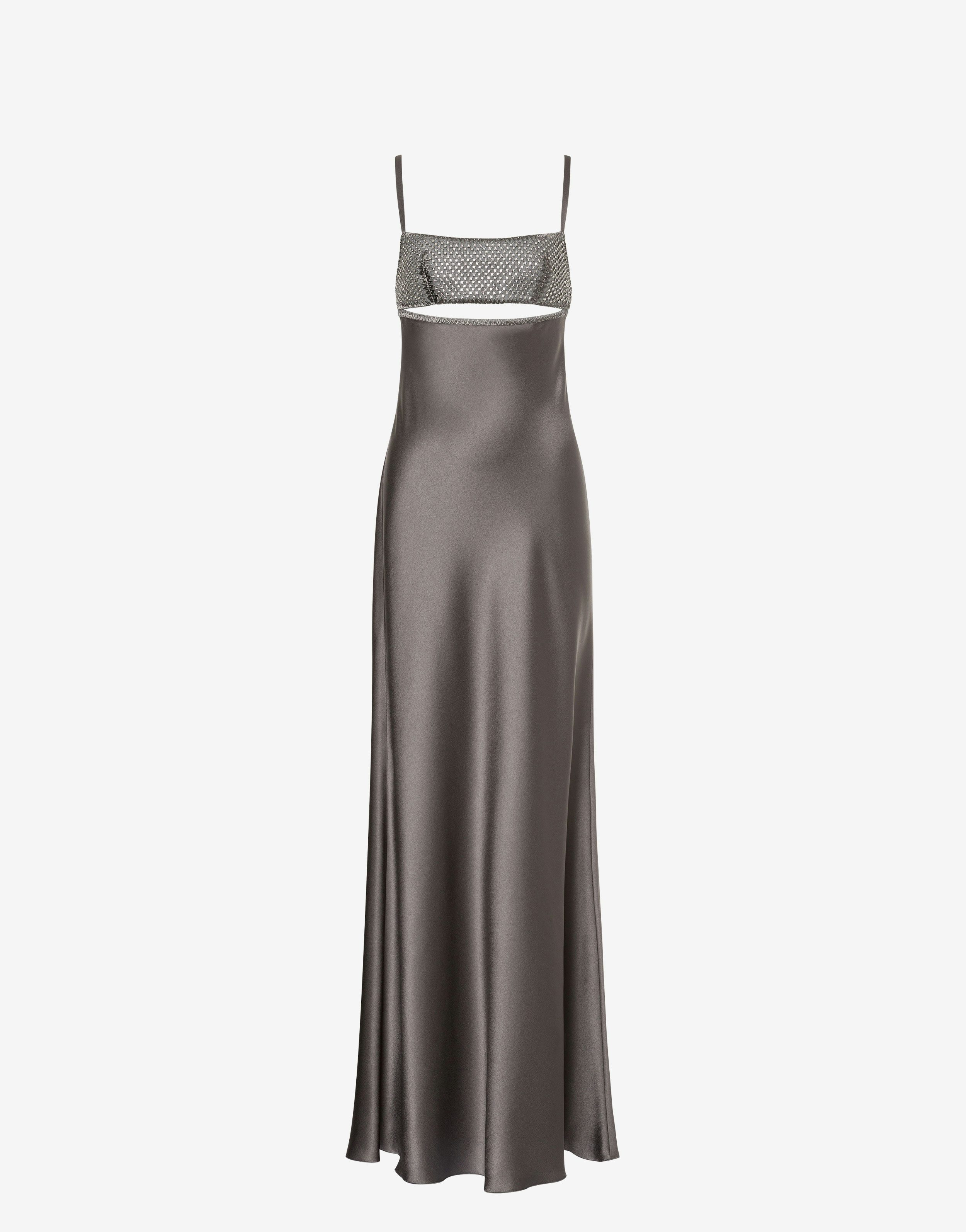 Alberta ferretti silk dress best sale